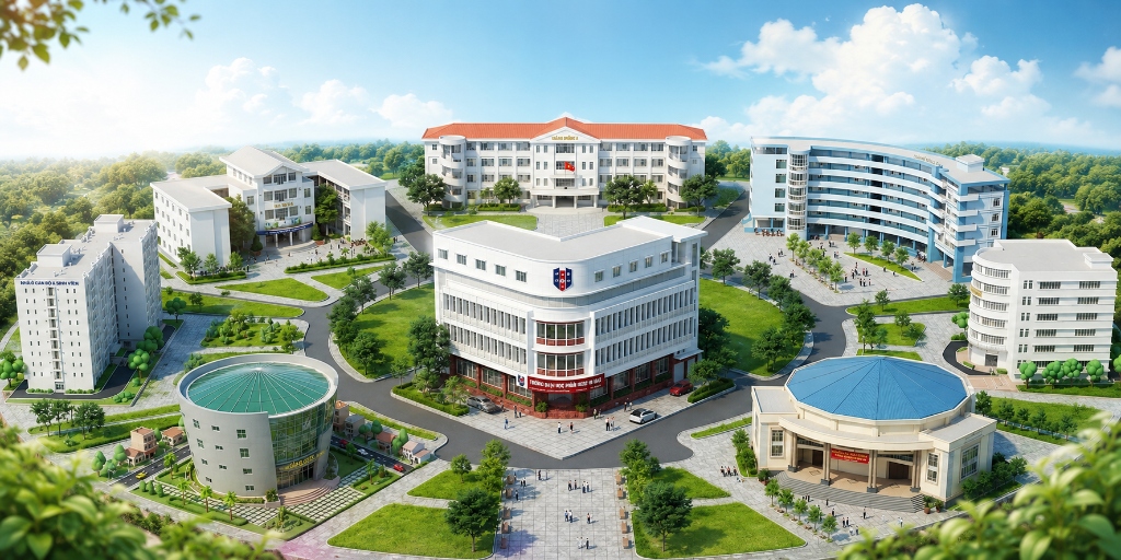 Tổng quan khuôn viên HUB